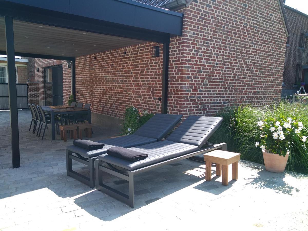Vakantiewoning Mierzicht Met Prive Wellness Haspengouw Boekhout Kültér fotó